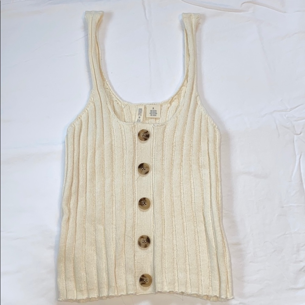 Sweater Tank Top